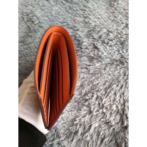 HERM Orange MC² Copernic Compact Wallet
