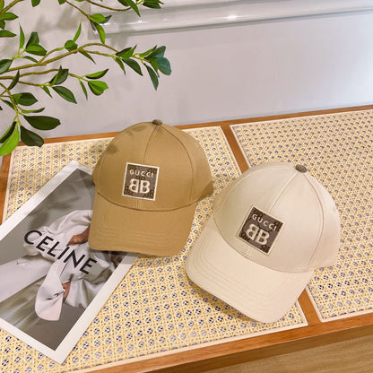 BASEBALL HAT IN PEANUT BROWN JACQUARD FABRIC 219952