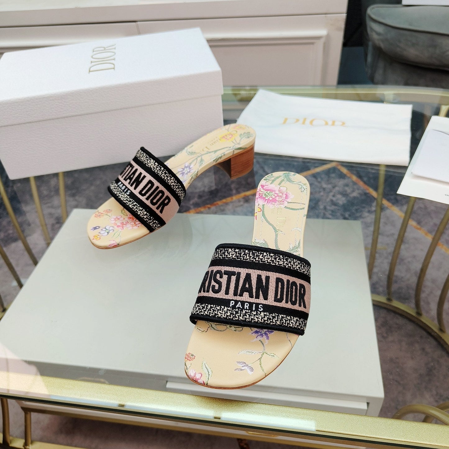 CD Mule Dway Heeled Slide 45mm Style 2