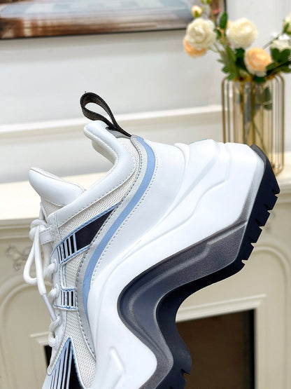 LV ARCHLIGHT 2.0 PLATFORM SNEAKER IN COLORFUL MIX OF MATERIALS 991810