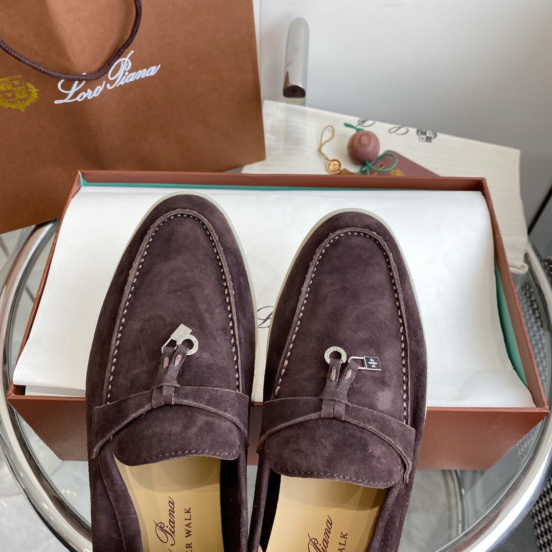 LP SUMMER CHARMS WALK LOAFERS GRAPE SUEDE