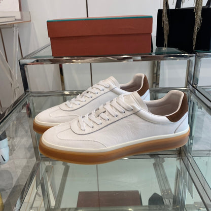 LP TENNIS WALK SNEAKERS WHITE CALFSKIN