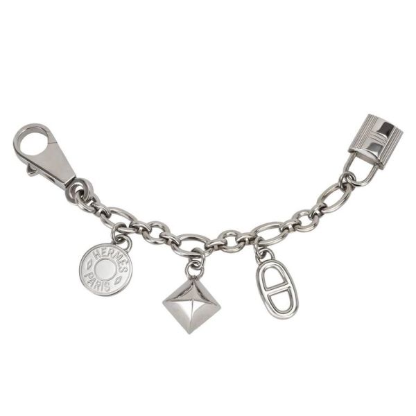 HERM Silver Breloque Olga Bag Charm