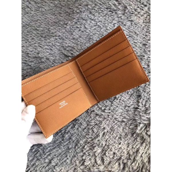 HERM Brown MC¬≤ Copernic Compact Wallet