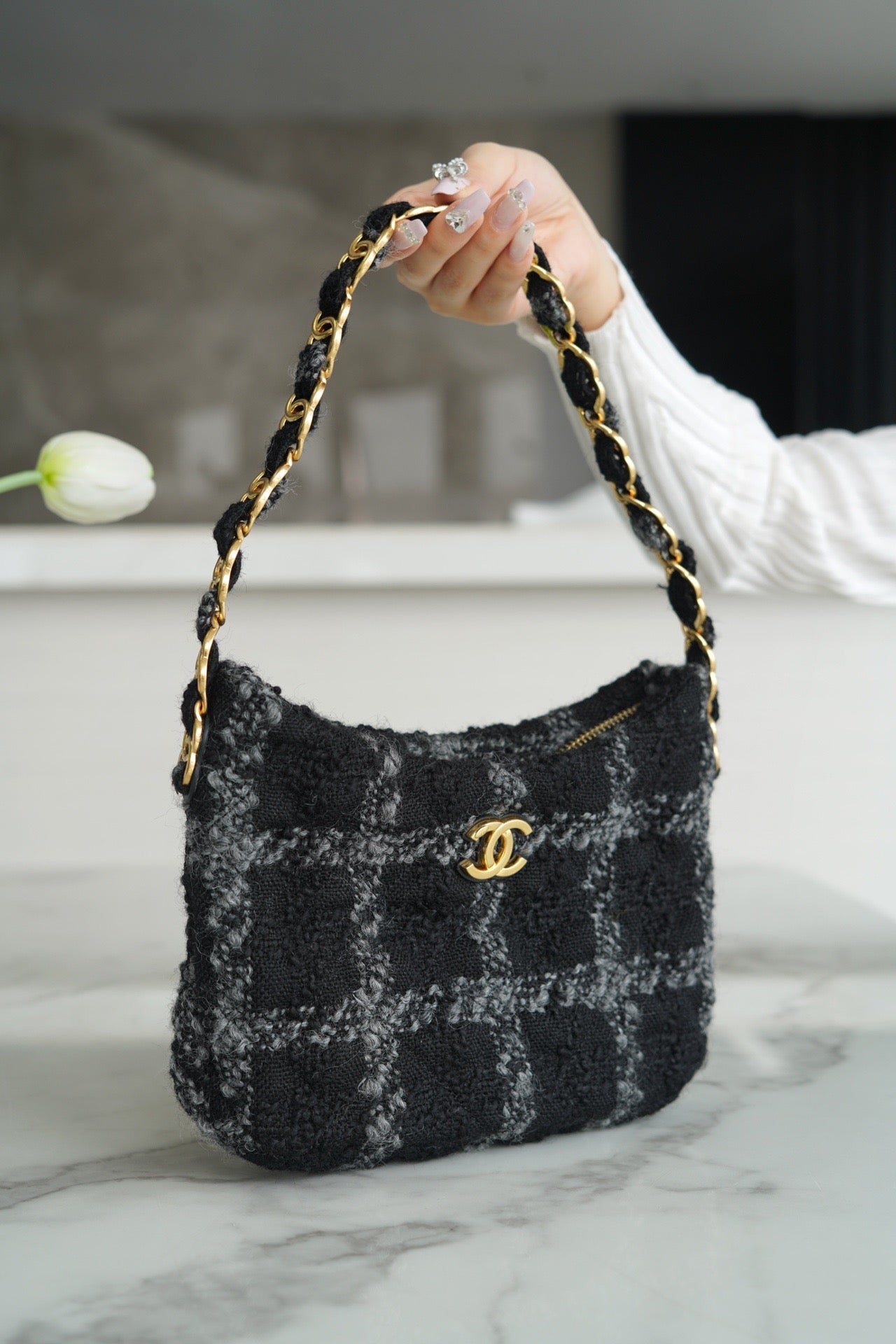 CHA 22K Hobo Bag
