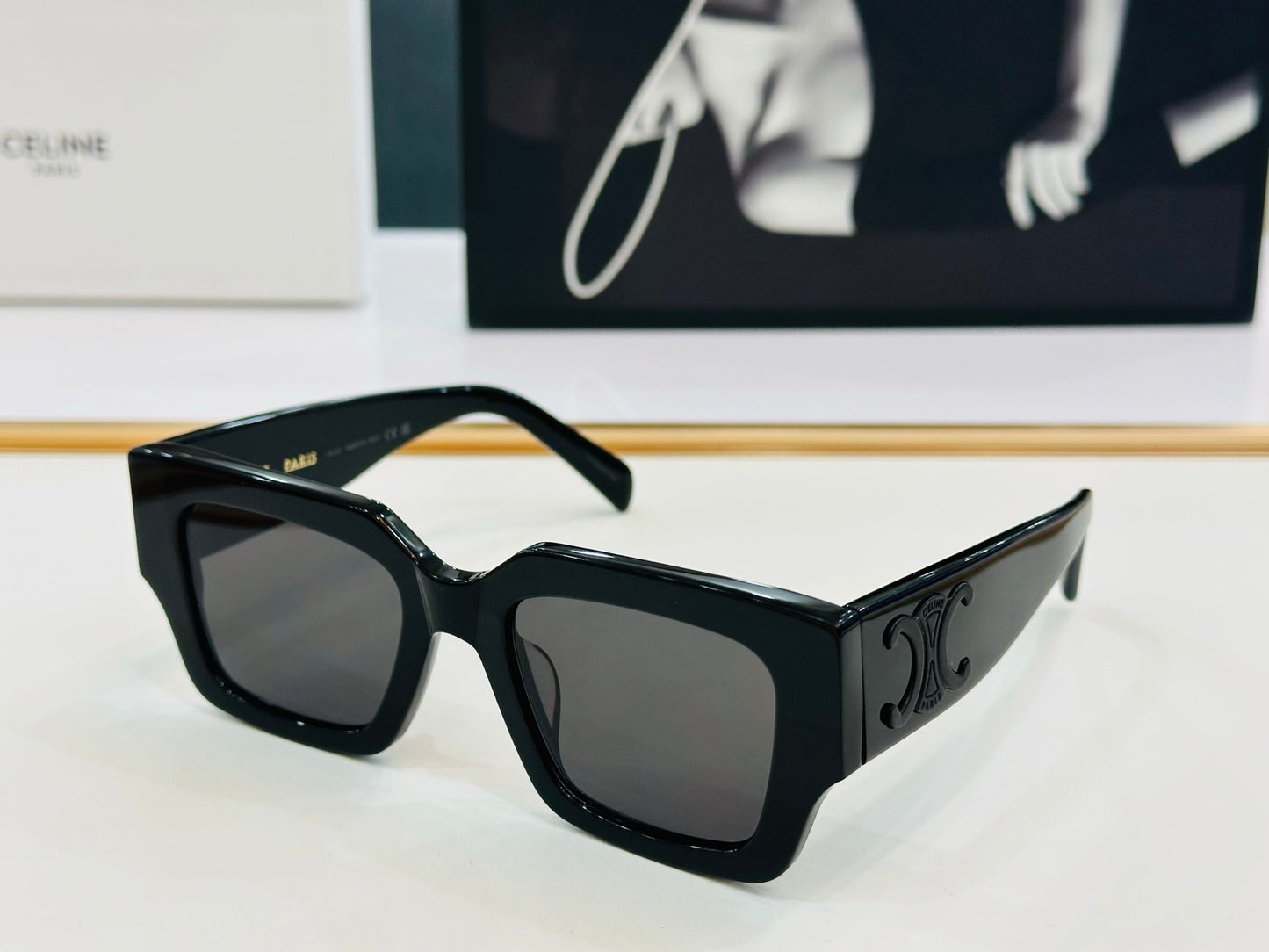 TRIOMPHE SUNGLASSES CL40499 IN ACETATE