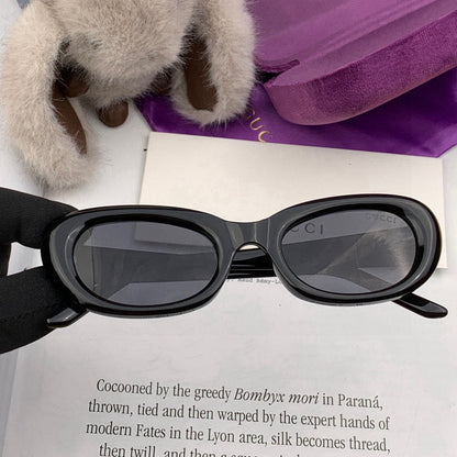OVAL FRAME SUNGLASSES G364 IN ACETATE