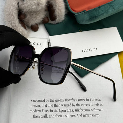 SQUARE FRAME SUNGLASSES G6640 IN METAL