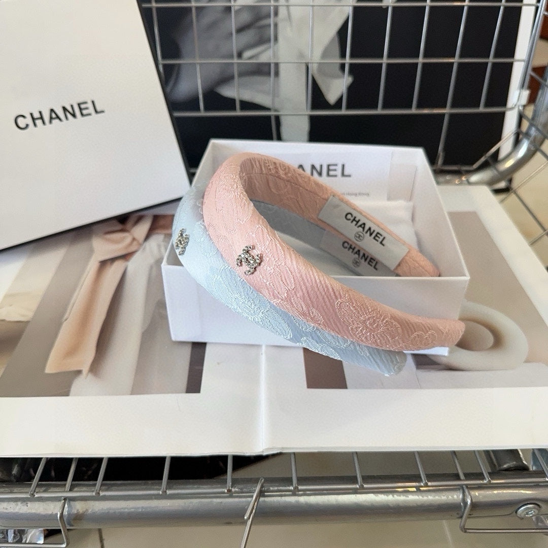 ROSE PINK SILK HAIRBAND 410881