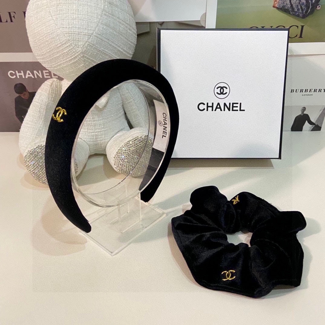 BLACK VELVET HAIRBAND 124628