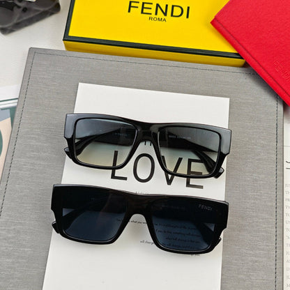 ROMA RECTANGULAR FRAME SUNGLASSES 69103 IN ACETATE