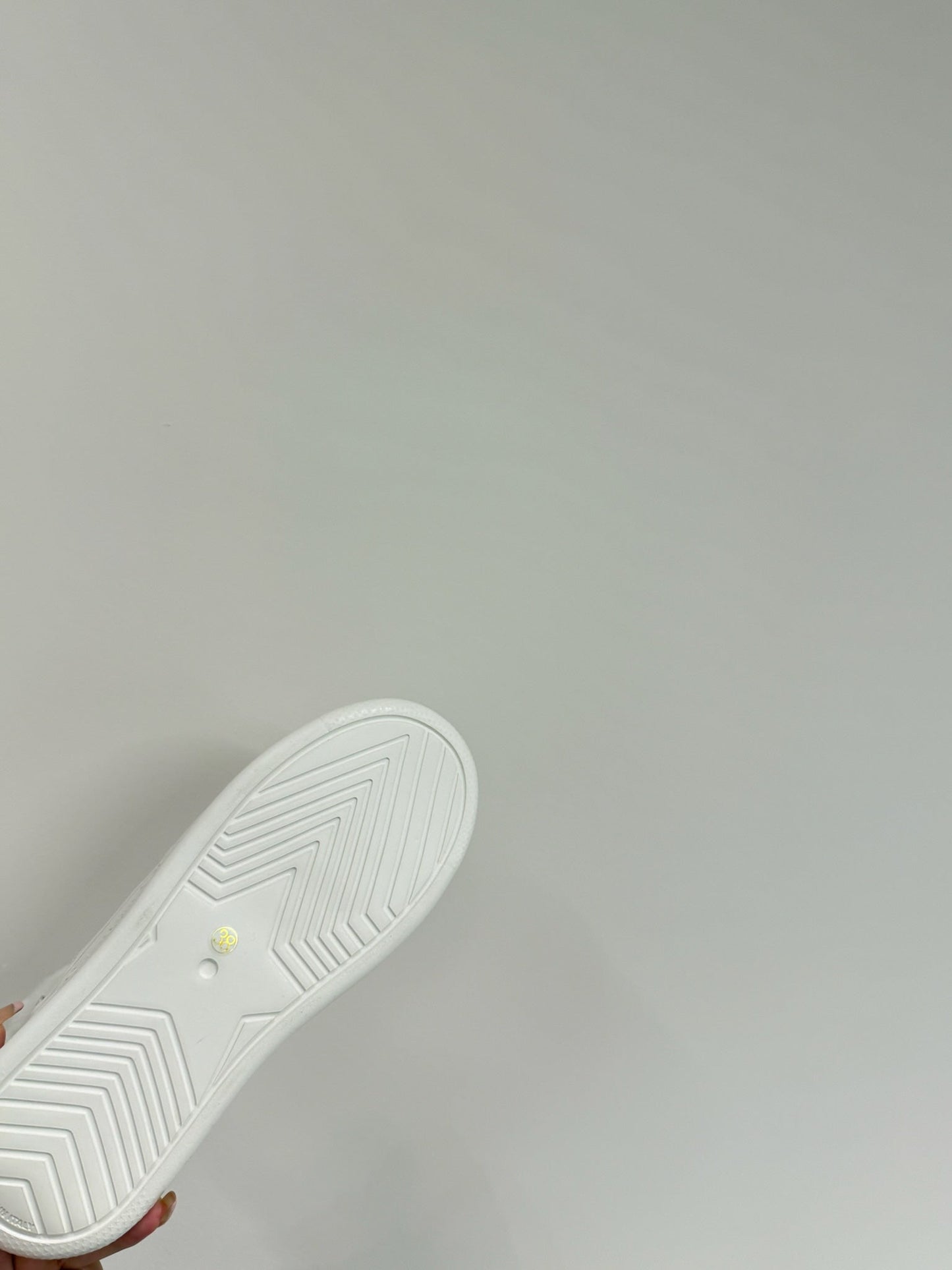 STAR SNEAKER WHITE CALFSKIN AND SUEDE CALFSKIN WITH SHEARLING LINING