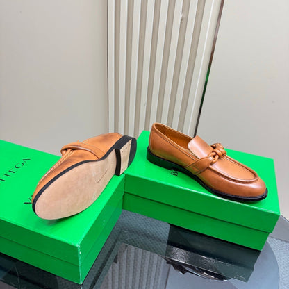 ASTAIRE LOAFER IN CINNAMON BROWN CALFSKIN