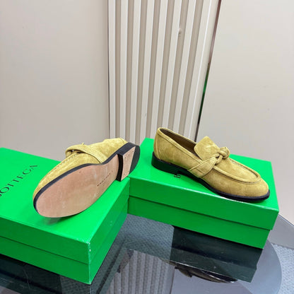 ASTAIRE LOAFER IN OLIVE GREEN SUEDE